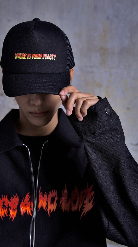 Trucker Hat Flame