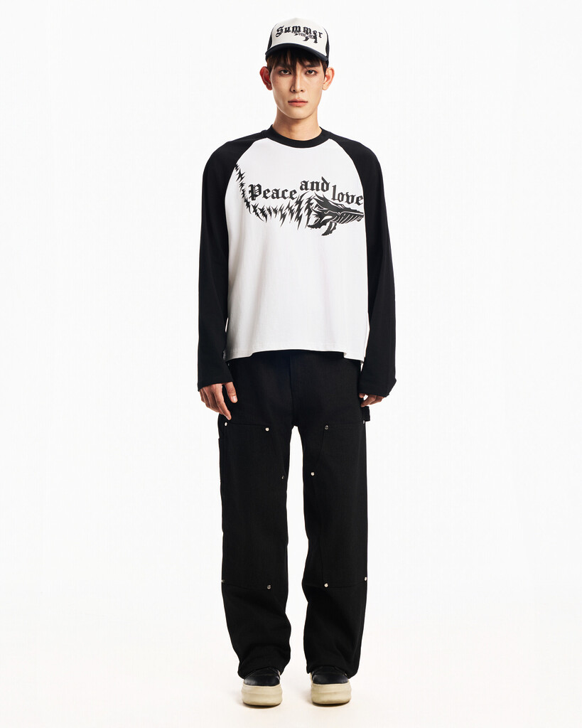 Mono Raglan Long Sleeve